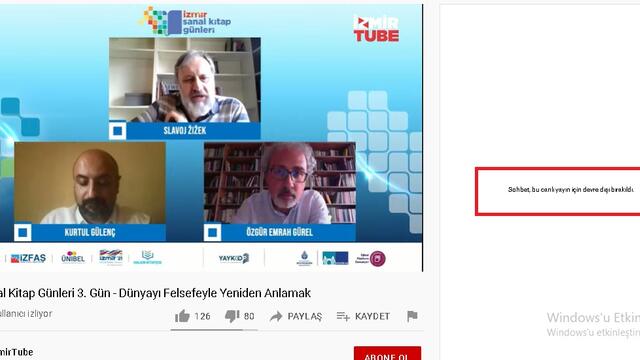 Soyer’in Davetlisi Zizek’ten Açılım Çağrısı