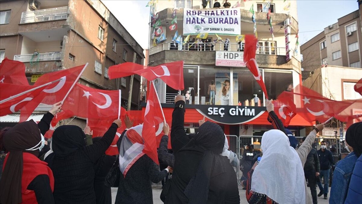 Şırnak’ta aileler HDP’ye meydan okudu!