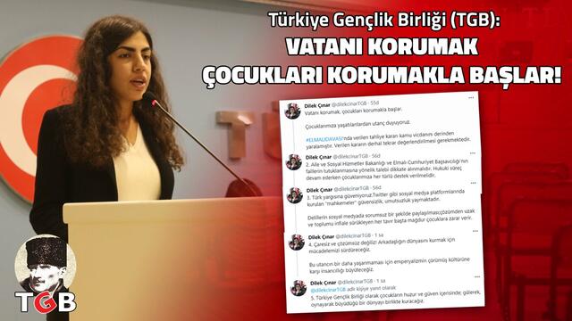 TGB: Vatanı Korumak Çocukları Korumakla Başlar!