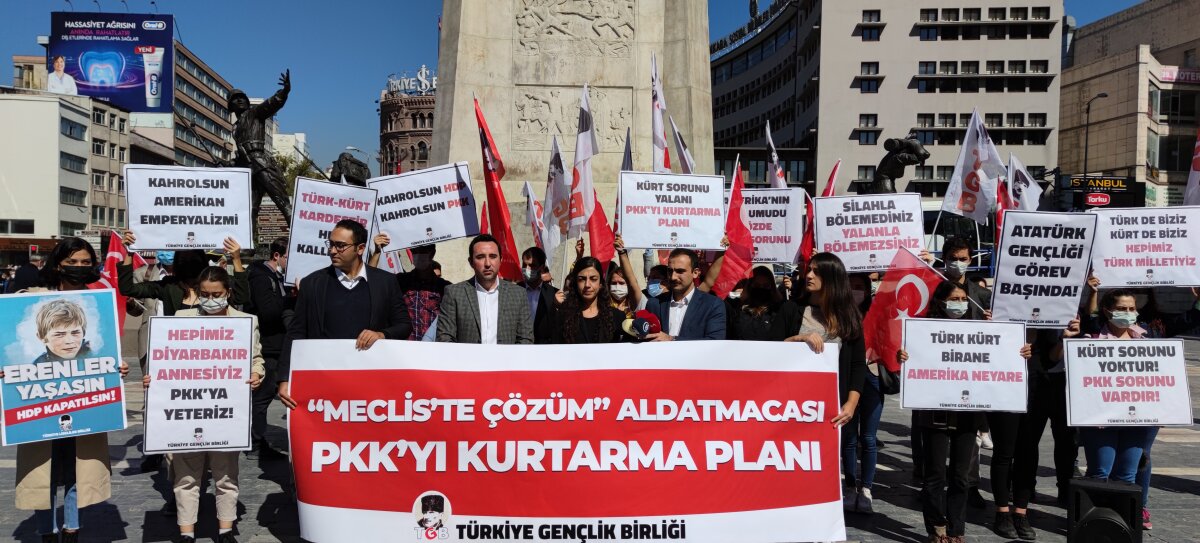 "Kürt Sorununa TBMM'de Çözüm" Aldatmacası PKK'yı Kurtarma Planıdır!