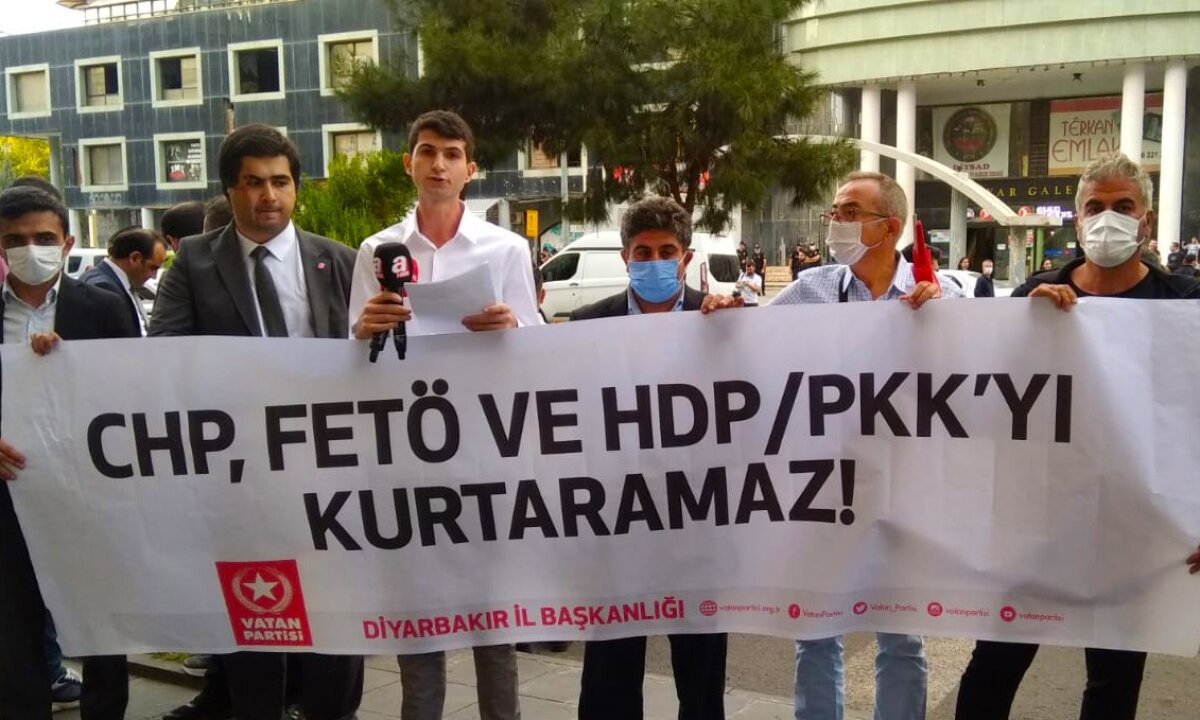 TGB Diyarbakır’dan CHP'nin FETÖ ve PKK'yı Kurtarma Planına Geçit Yok!