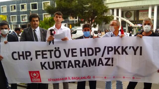 TGB Diyarbakır’dan CHP'nin FETÖ ve PKK'yı Kurtarma Planına Geçit Yok!