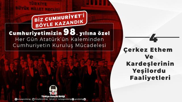 Çerkez Ethem ve Kardeşlerinin Yeşil Ordu Faaliyetleri