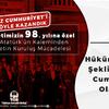Hükümetimizin Şekli Mutlaka Cumhuriyet Olacaktır