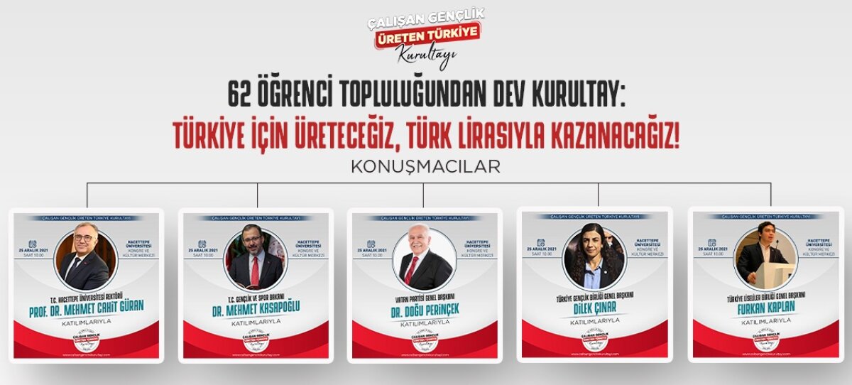 Türkiye İçin Üreteceğiz, Türk Lirasıyla Kazanacağız!