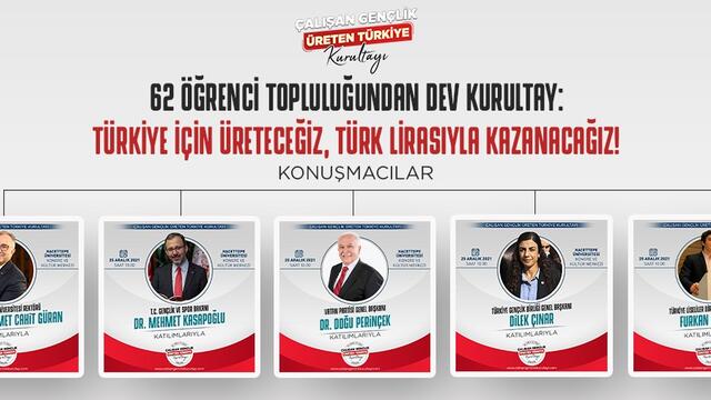 Türkiye İçin Üreteceğiz, Türk Lirasıyla Kazanacağız!