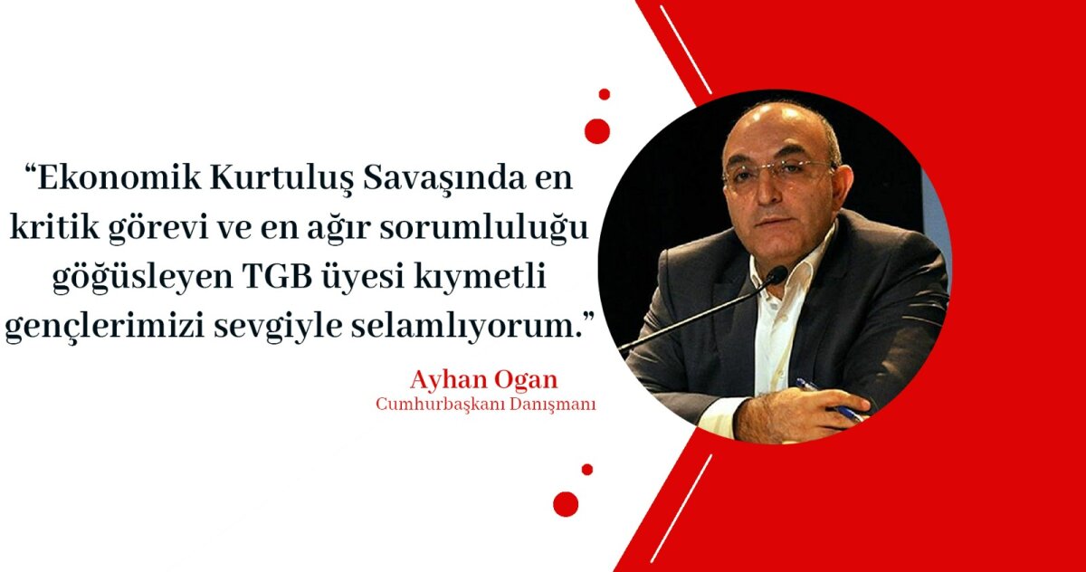 TGB &Uuml;yesi Kıymetli Gen&ccedil;lerimizi Saygıyla Selamlıyorum