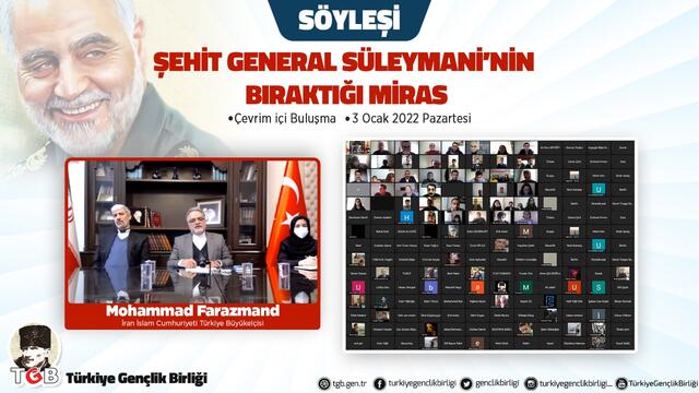 Kasım Süleymani Anmasında İran Büyükelçisi Farazmand İle Buluştuk