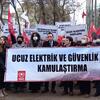 TGB ve Vatan Partisi Enerjisa Ankara Ofisi Önünde Kamulaştırma Çağrısı Yaptı
