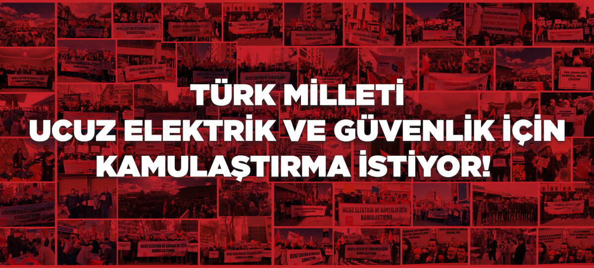 Tüm Türkiye'de Ucuz Elektrik Platformlarıyla Basın Açıklamaları Sürüyor