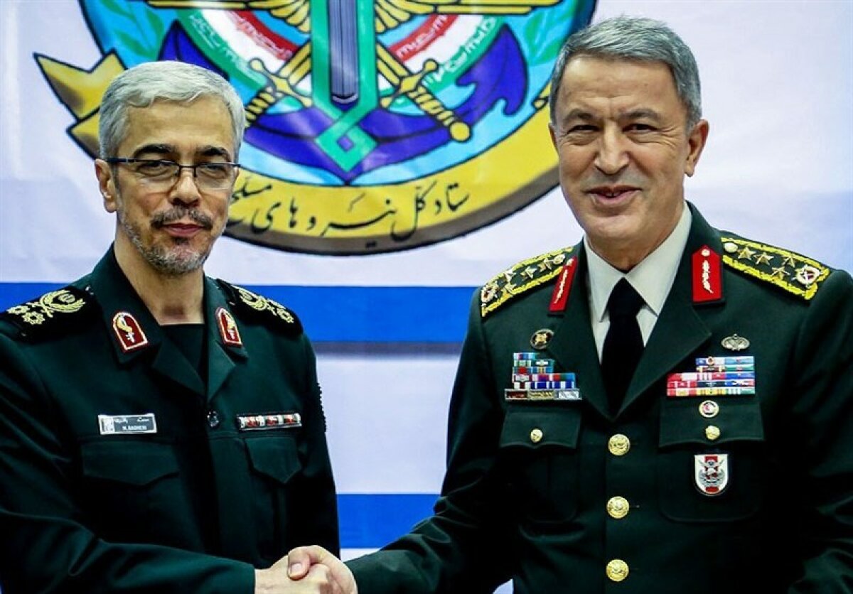 Savunma Bakanı Hulusi Akar ile İran Genelkurmay Başkanı Muhammed Bakıri, 2017'de terörle mücadele konusunda ortaklık kararı almıştı