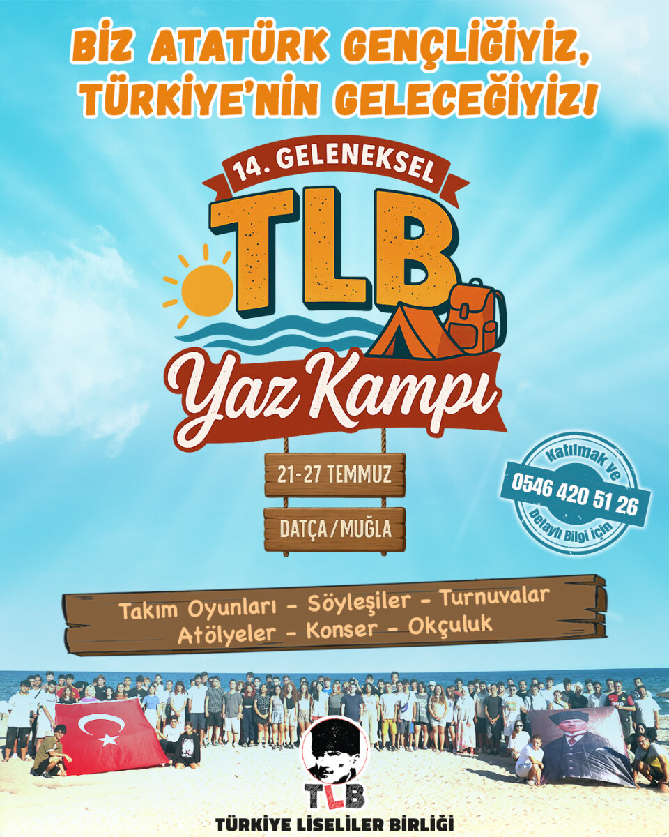 14. Geleneksel TLB Yaz Kampı başlıyor