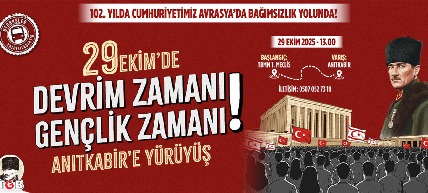 29 EKİM'DE ANITKABİR'E GEL!