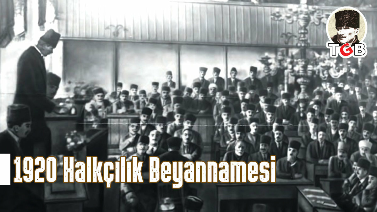 Atatürk'ün Halkçılık Beyannamesi