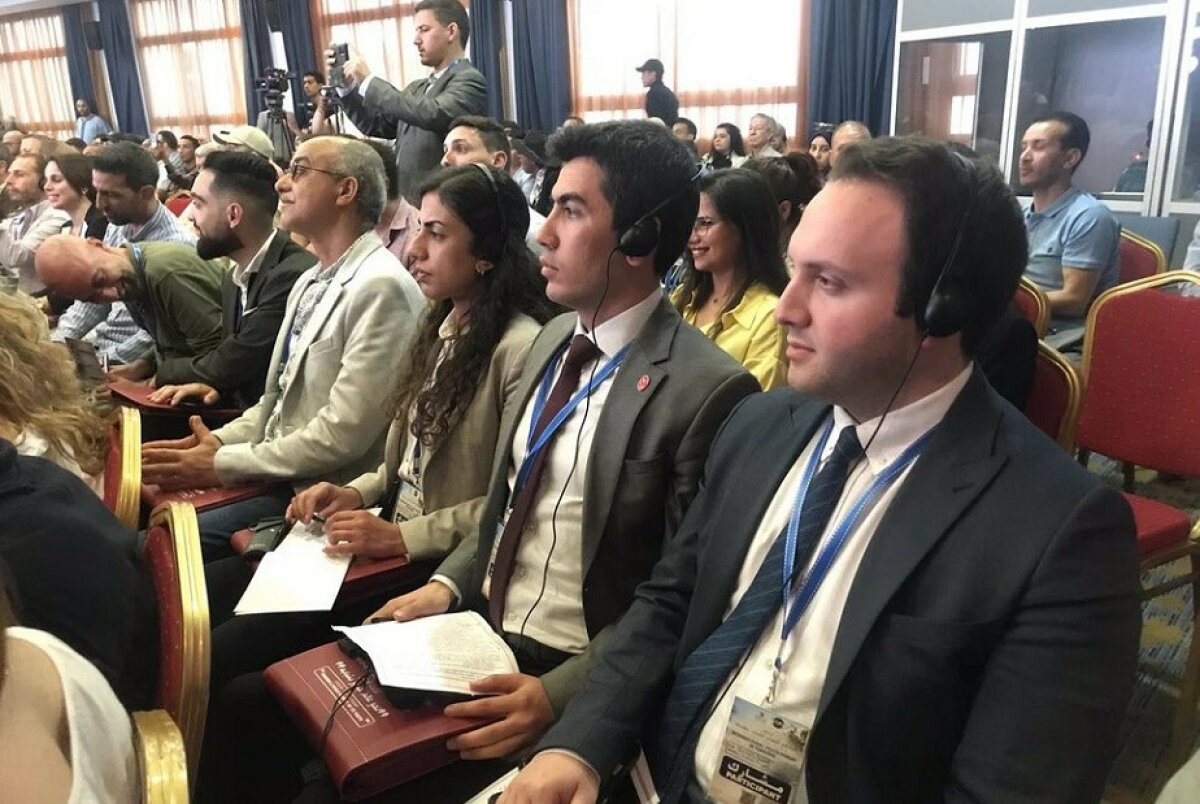 Türkiye heyetinde, Vatan Partisi Öncü Gençlik Genel Başkanı Barış Demiralay, TGB Genel Başkanı Dilek Çınar, TGB Uluslararası İlişkiler Bürosu Başkanı Işıkgün Akfırat ve Vatan Partisi Öncü Gençlik GYK Üyesi Elif Asena Mirze yer aldı.