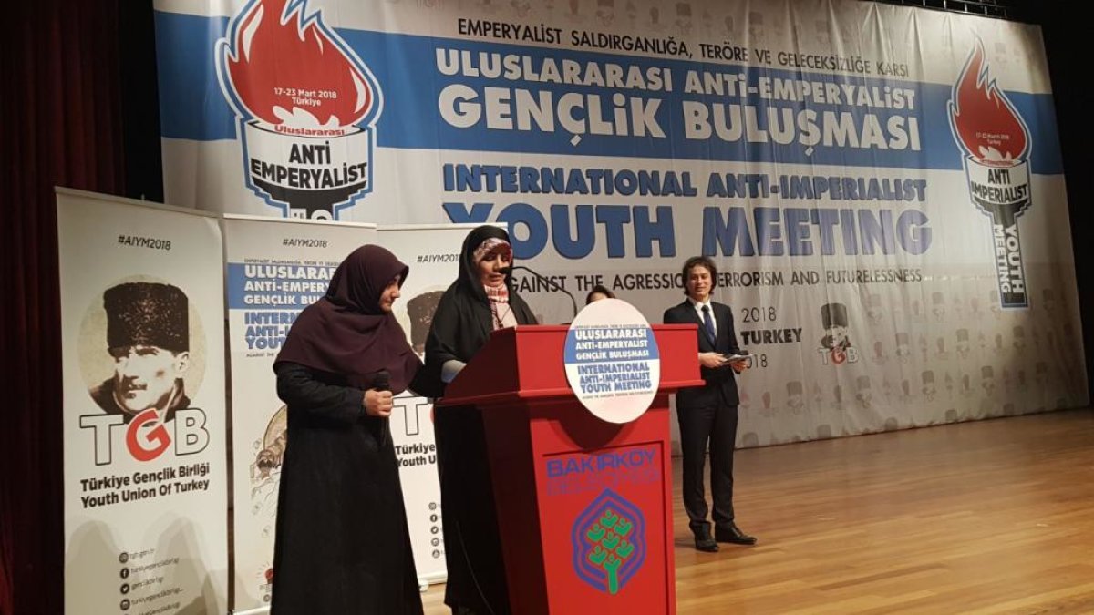 İran Besic temsilcisi Sümeyye Sarrab Razma