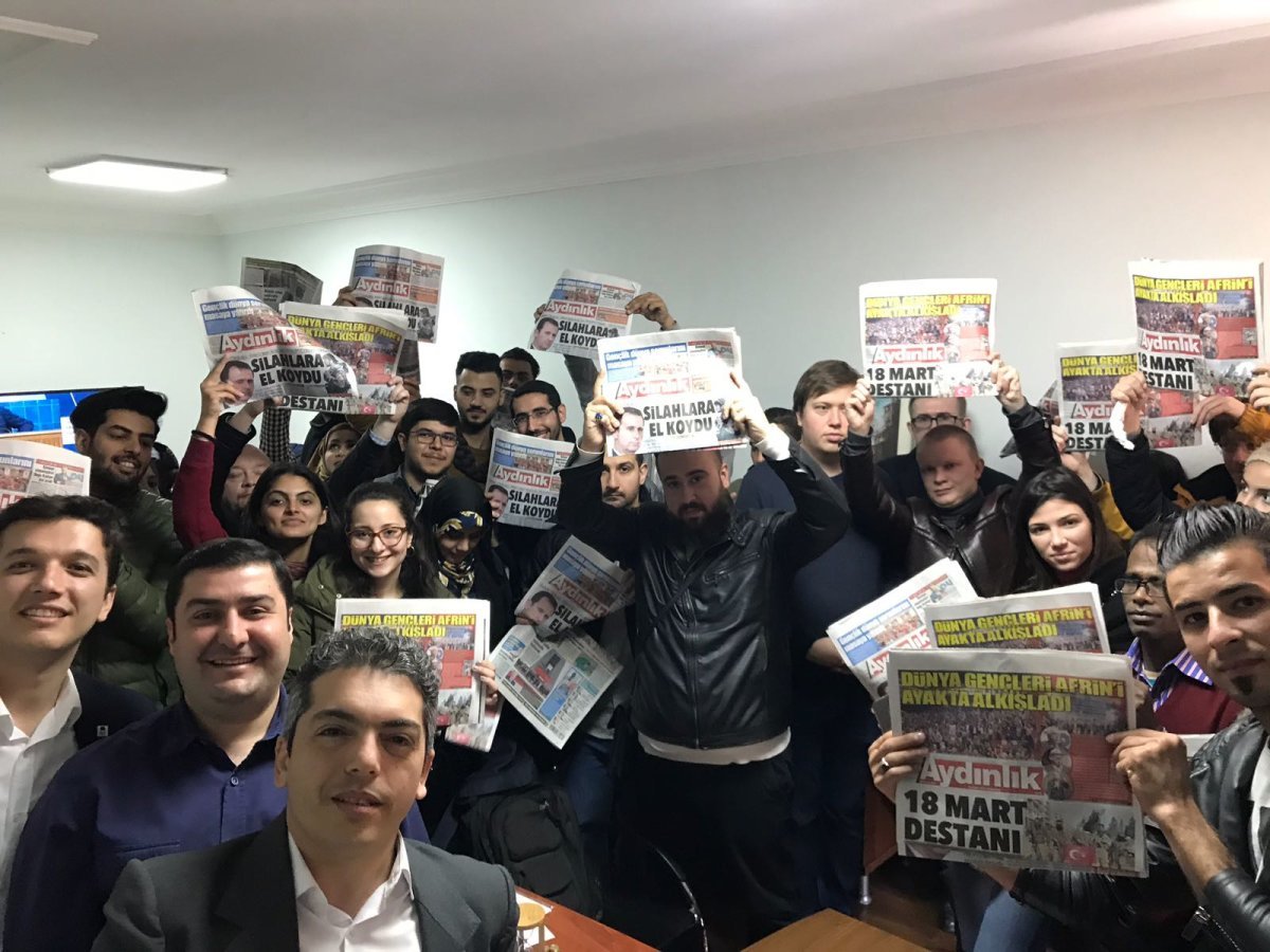 Aydınlık Gazetesi ziyareti